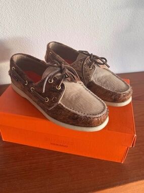 SEBAGO docksides Portland Brown Raw